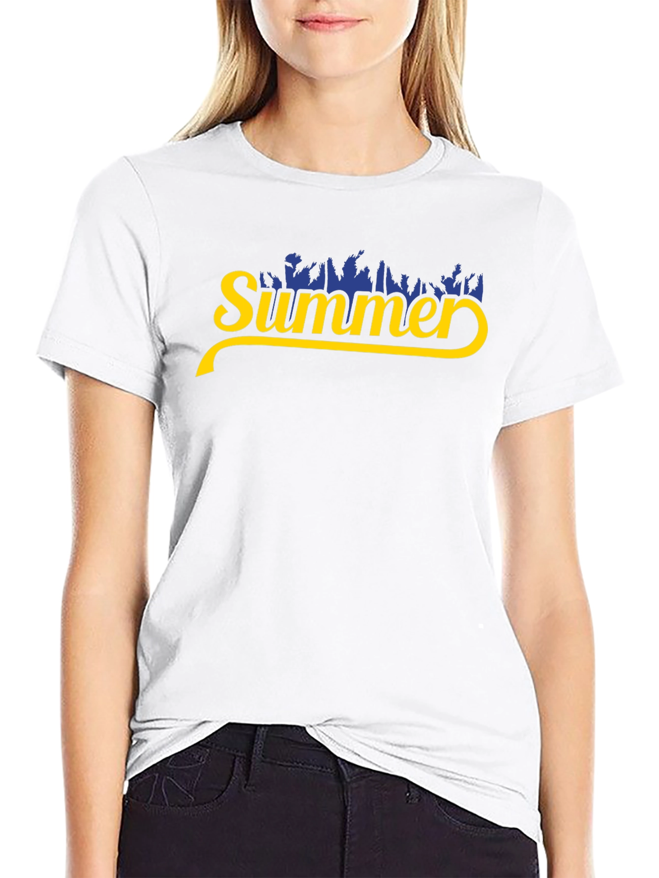 Summer Palm Tree Graphic Tee