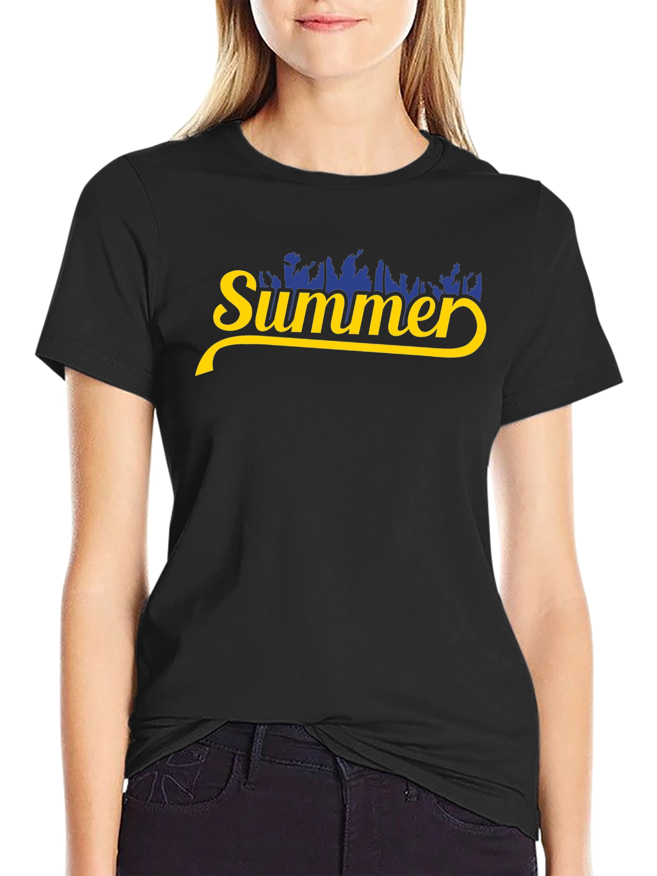 Summer Palm Tree Graphic Tee