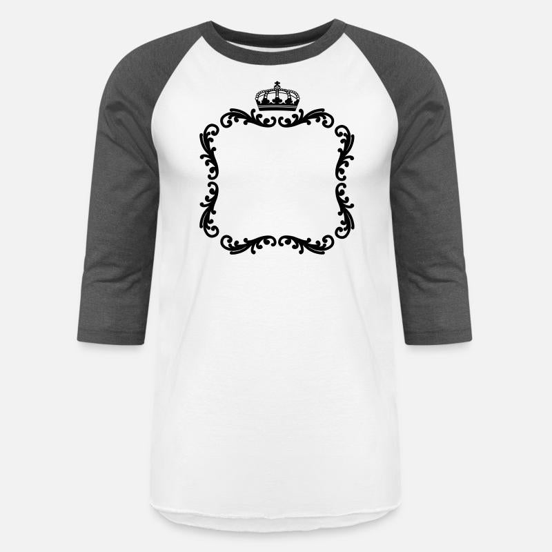 Frame with crown decorative frame for photo