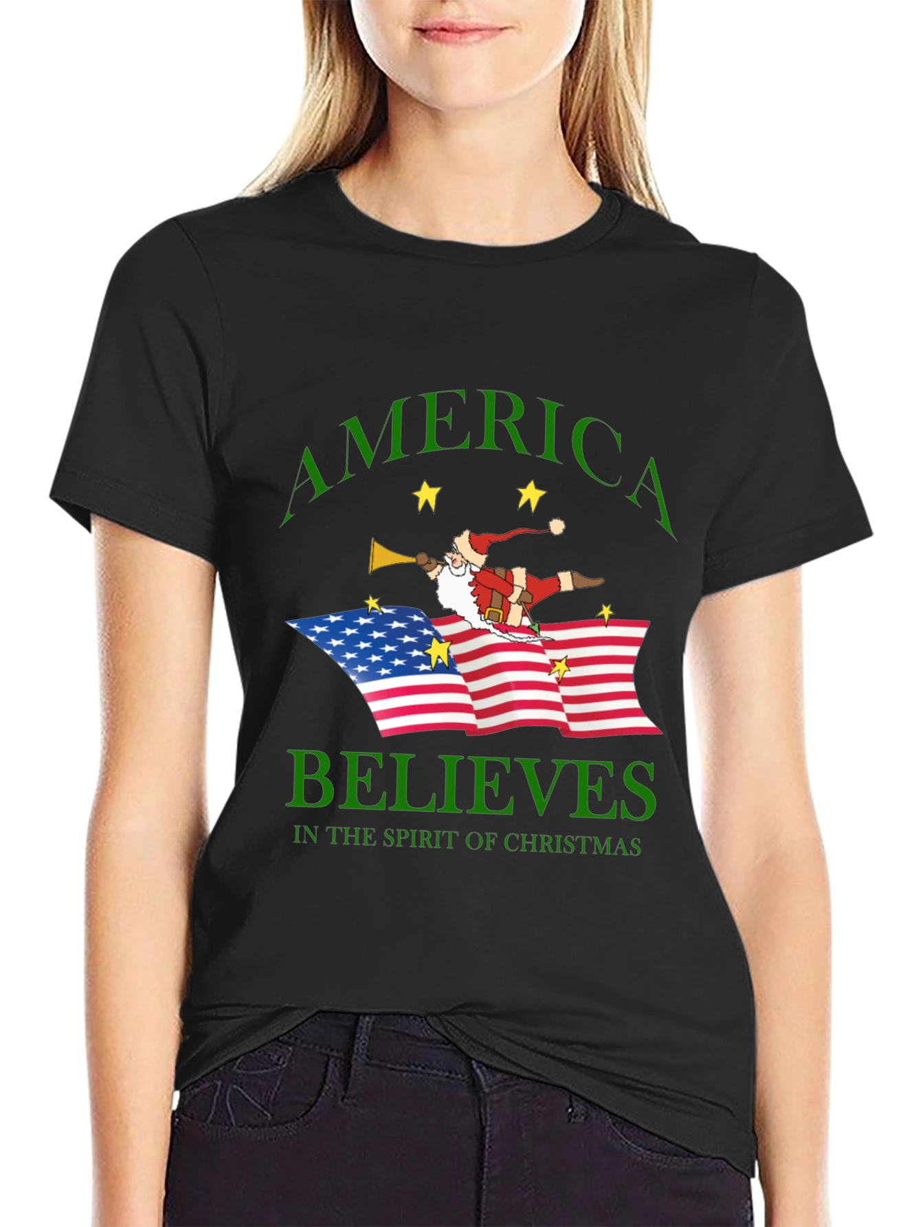 America Believes Christmas T-Shirt