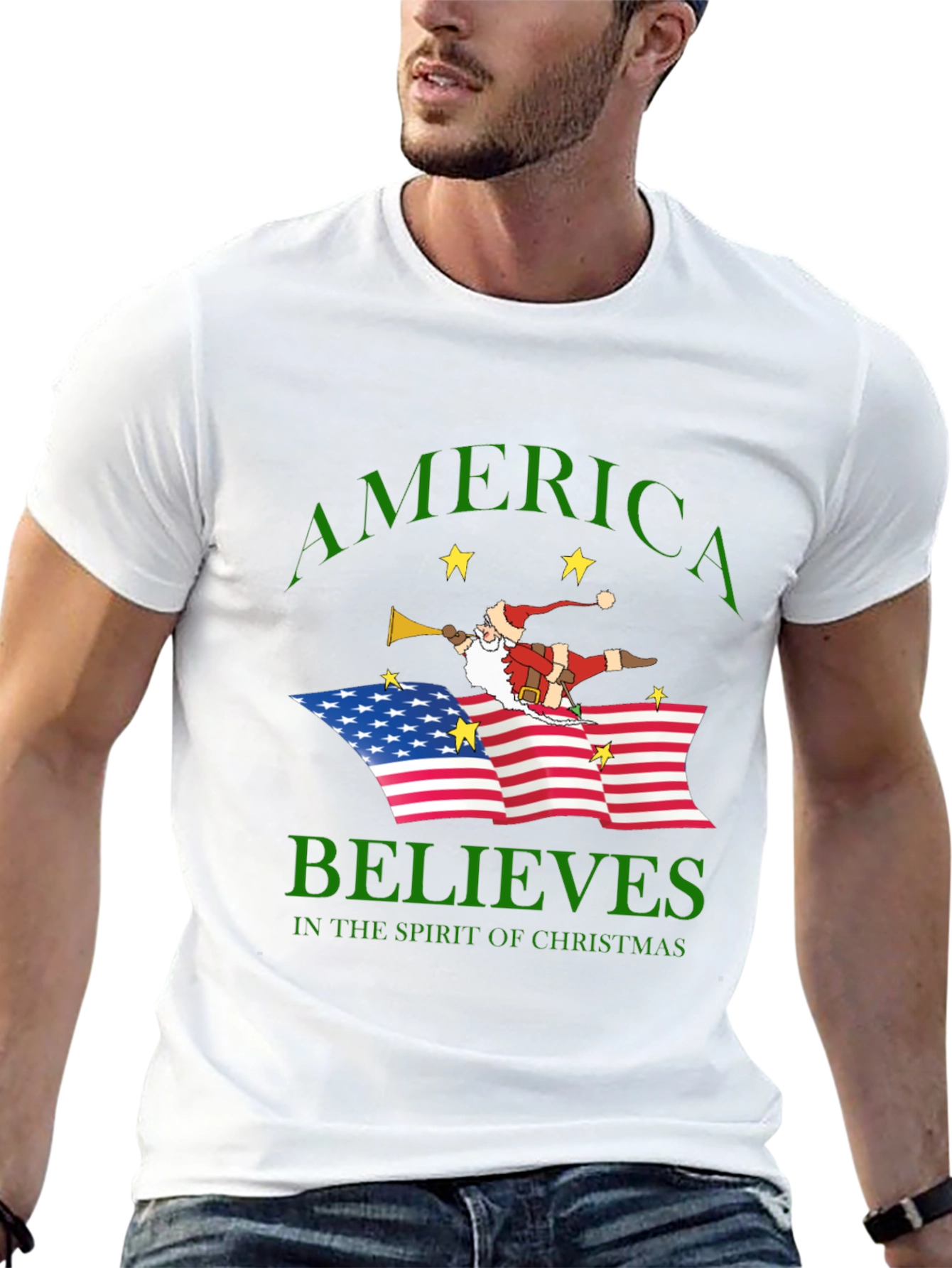 America Believes Christmas T-Shirt