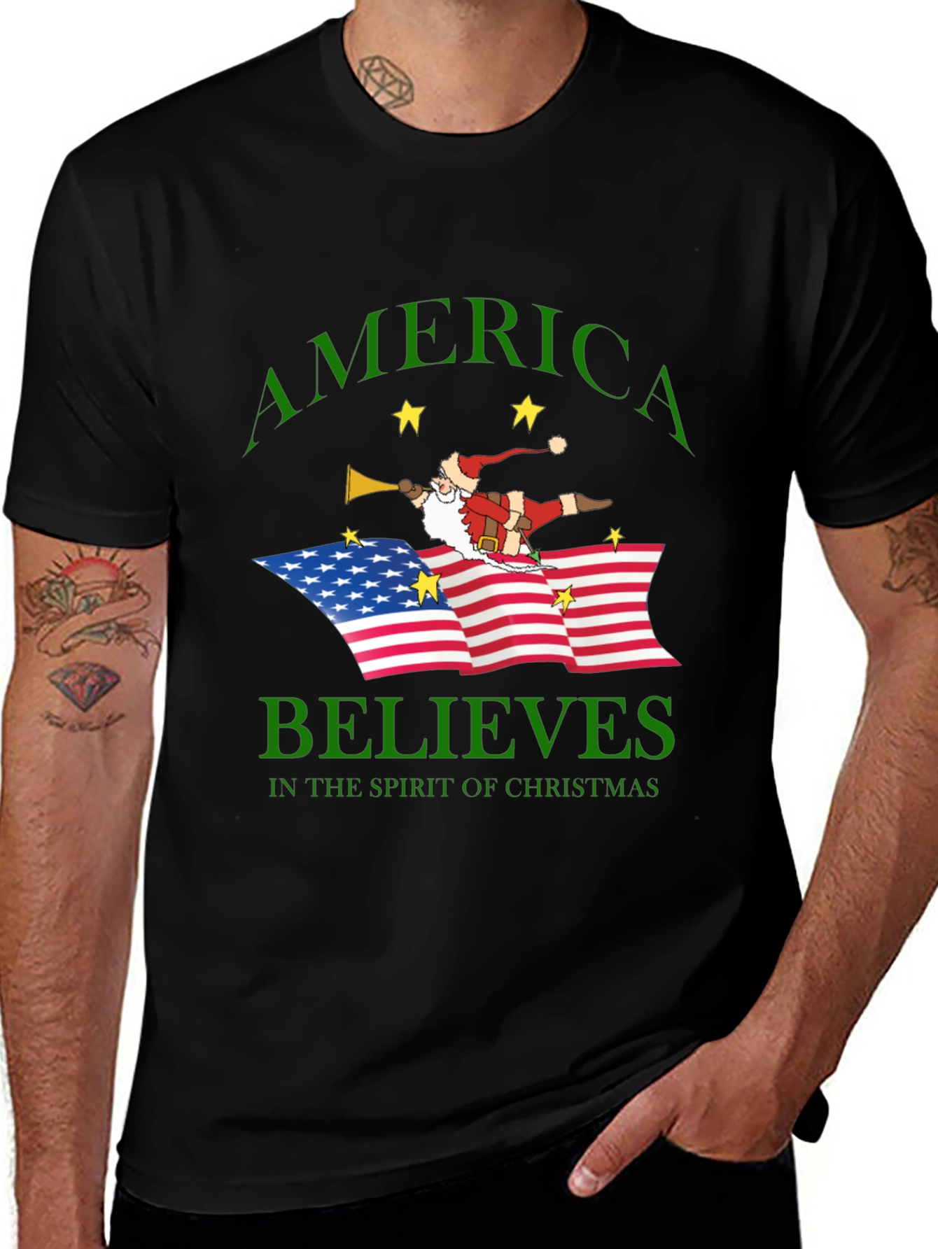 America Believes Christmas T-Shirt