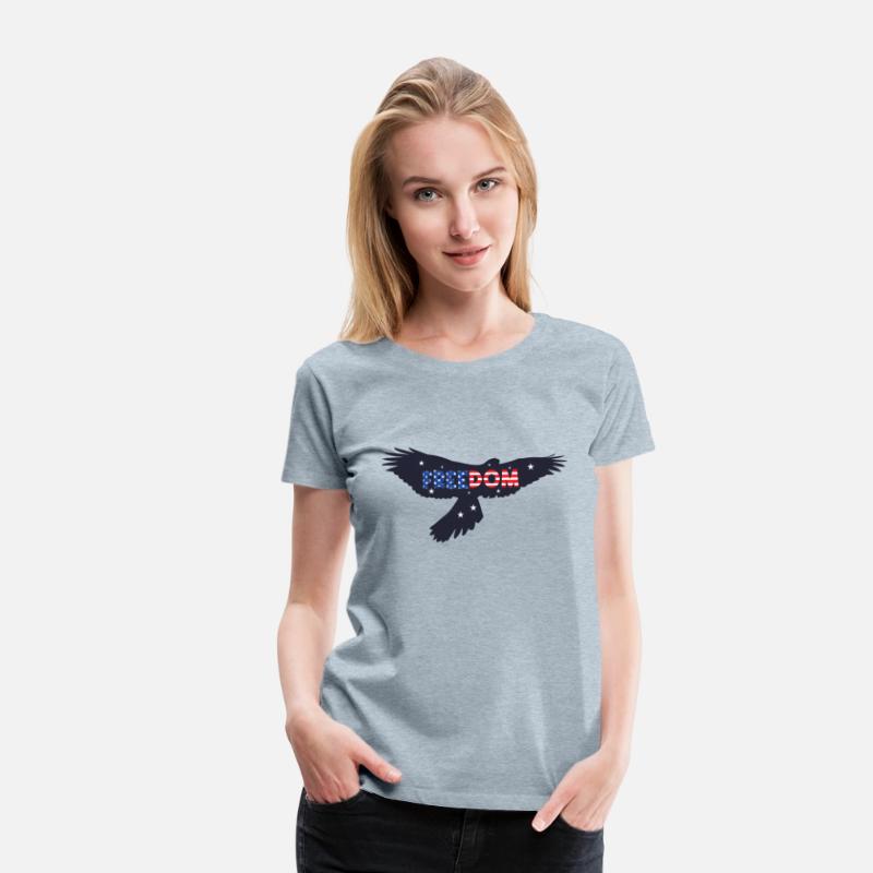 Freedom Eagle Patriotic American Flag 4Th Of July