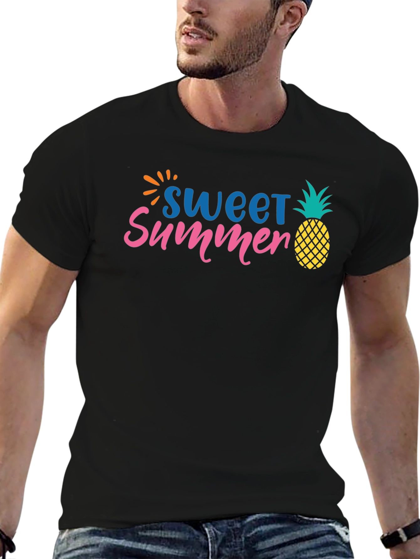 Sweet Summer Graphic Print T-Shirt