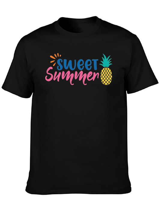 Sweet Summer Graphic Print T-Shirt