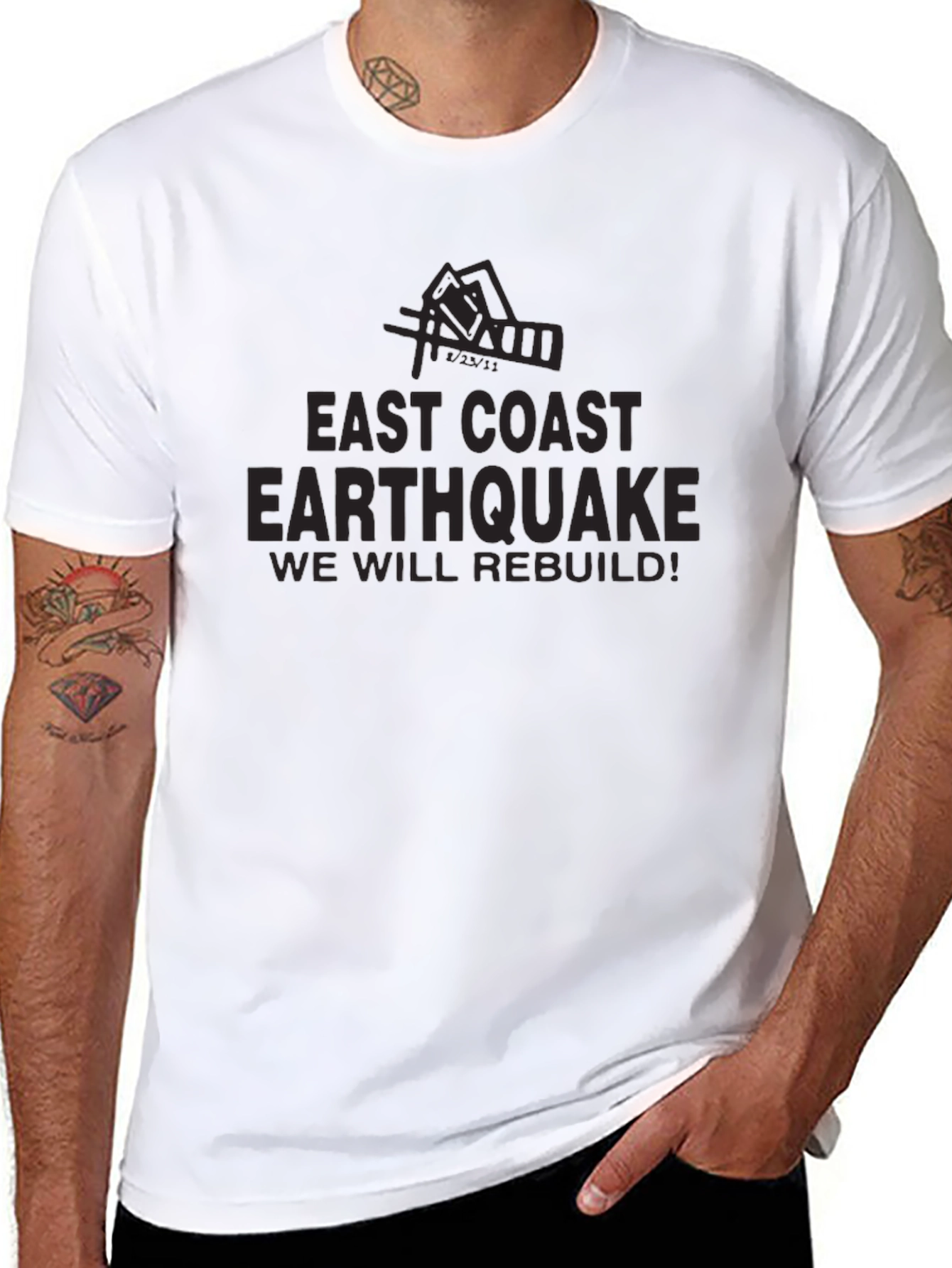 East Coast Earthquake Rebuild T-Shirt