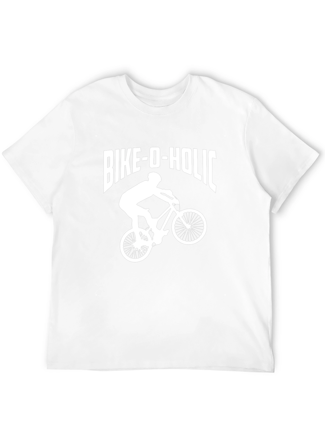 Bike-O-Holic Graphic T-Shirt - Cycling Fan Apparel