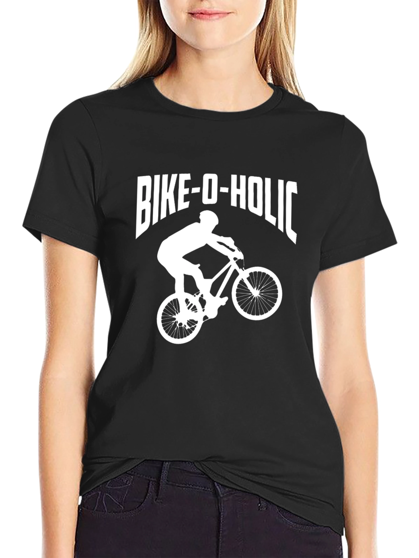 Bike-O-Holic Graphic T-Shirt - Cycling Fan Apparel