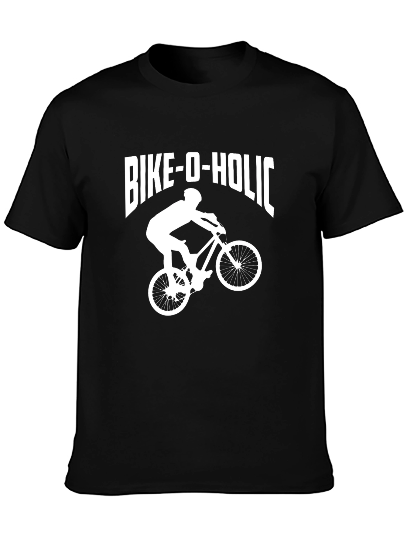 Bike-O-Holic Graphic T-Shirt - Cycling Fan Apparel