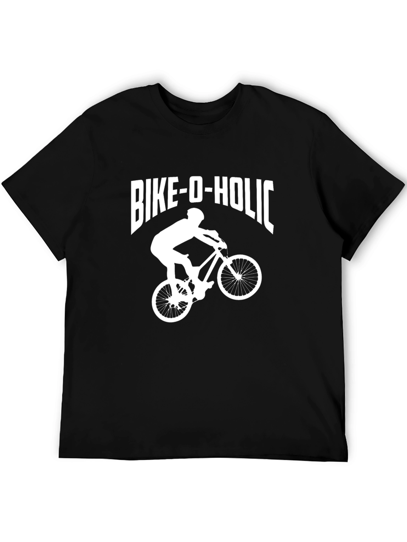 Bike-O-Holic Graphic T-Shirt - Cycling Fan Apparel