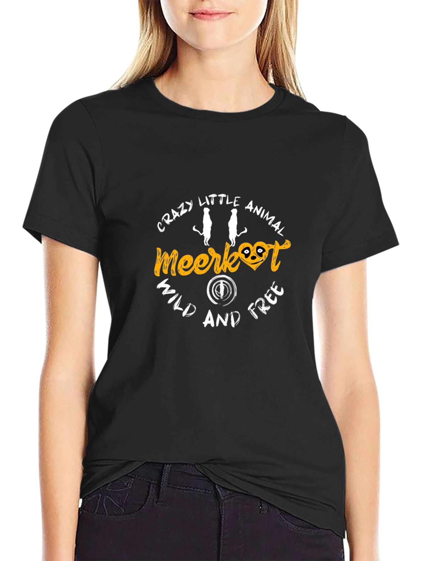 Meerkat T-Shirt - Crazy Little Animal Wild & Free