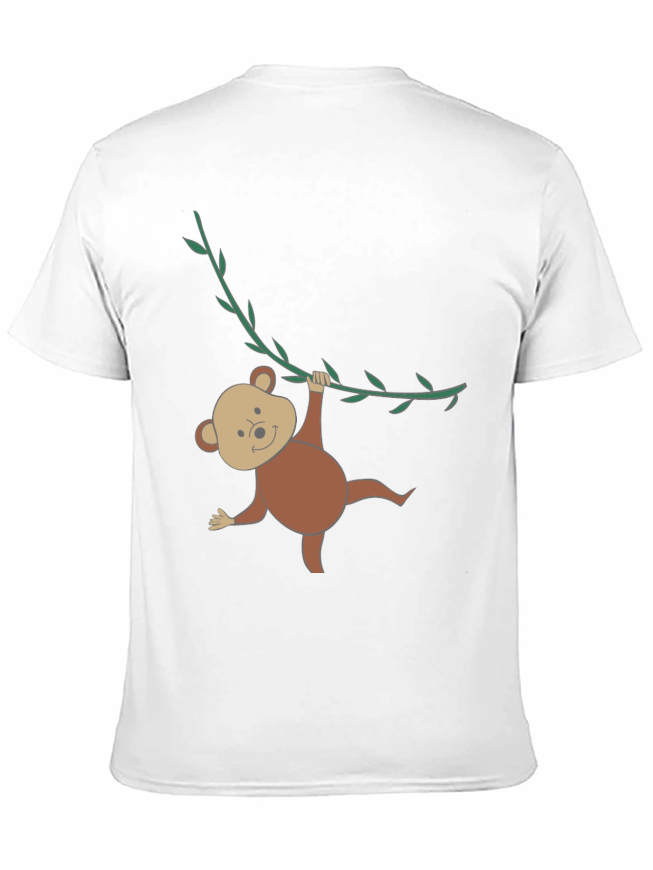 Monkeying Around Black T-Shirt