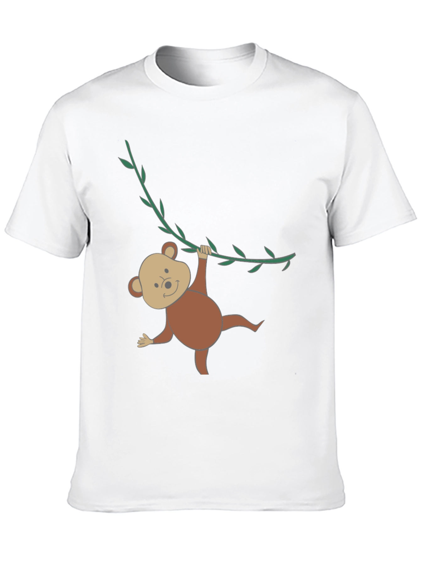 Monkeying Around Black T-Shirt