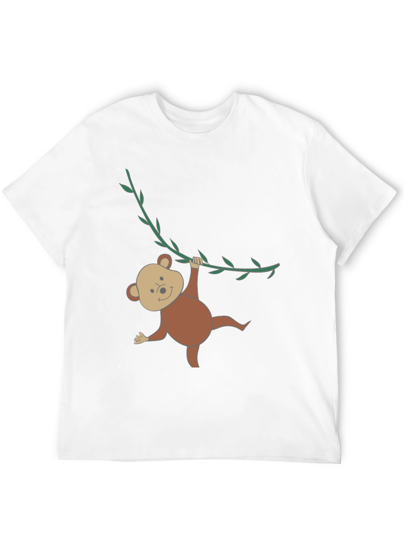 Monkeying Around Black T-Shirt