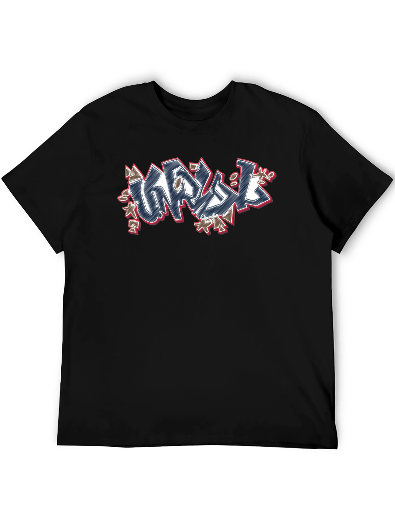 Graffiti Style Graphic Tee - Urban Cool
