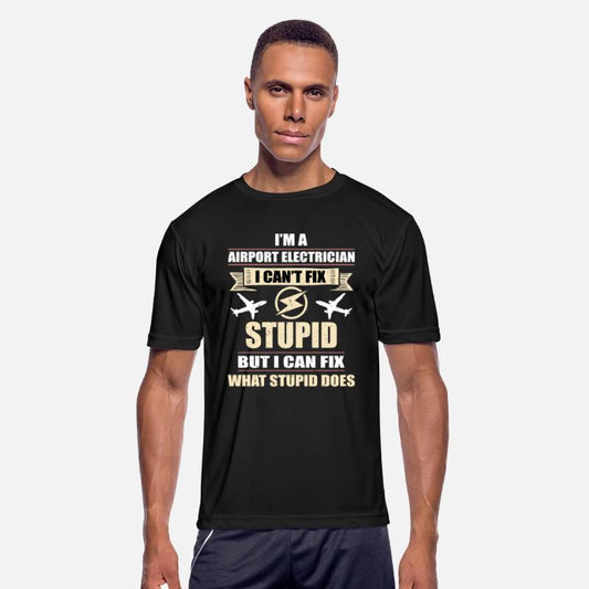 Funny Airport Electrician Saying