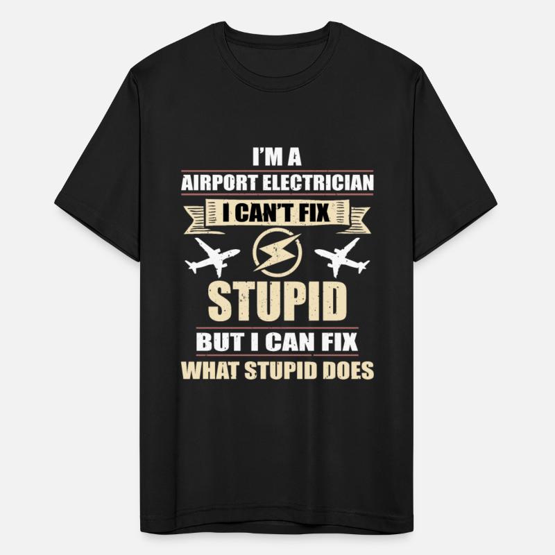 Funny Airport Electrician Saying