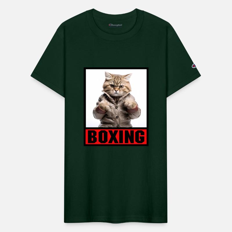 Funny Boxing Cat Fighter MMA Martial Arts