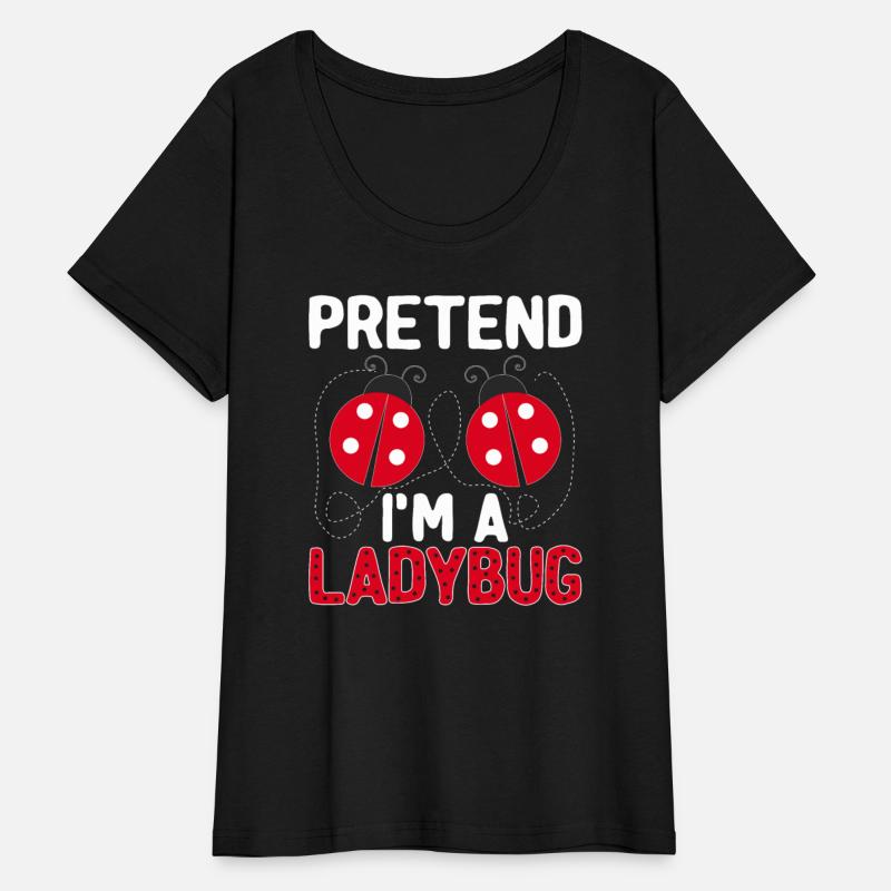 Funny Easy Lazy Halloween Pretend I'm a Ladybug Co