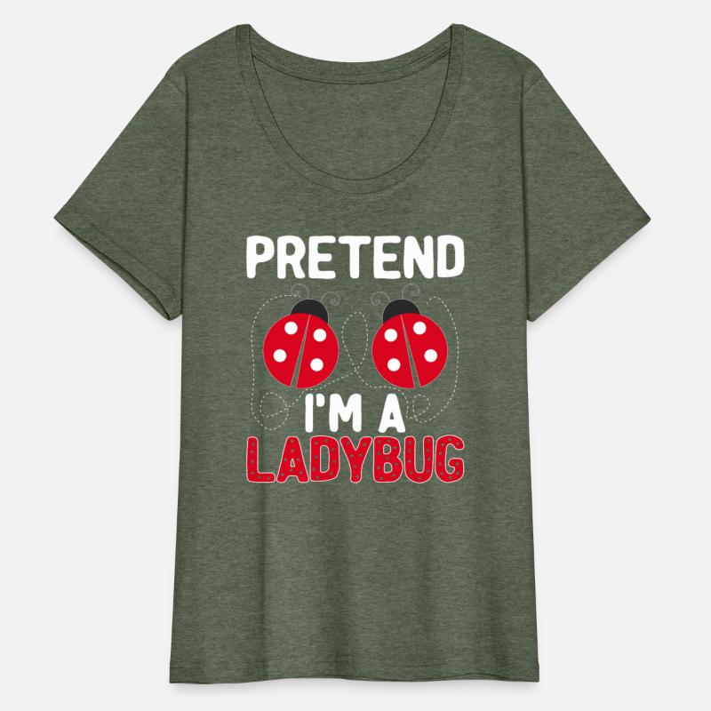 Funny Easy Lazy Halloween Pretend I'm a Ladybug Co