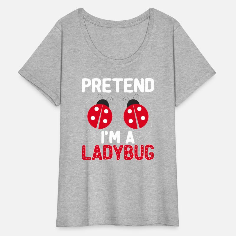 Funny Easy Lazy Halloween Pretend I'm a Ladybug Co
