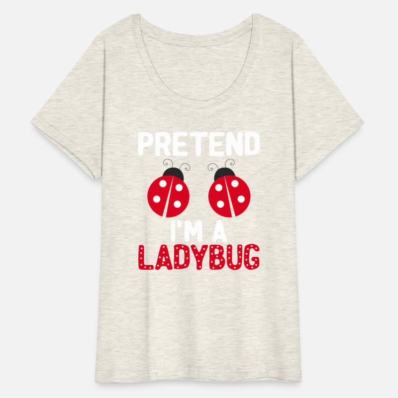 Funny Easy Lazy Halloween Pretend I'm a Ladybug Co