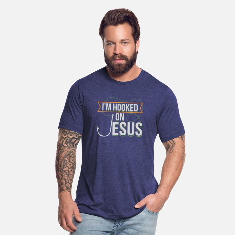 Funny Jesus I'm Hooked Quote Meme Chistian Gift