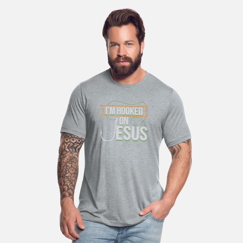 Funny Jesus I'm Hooked Quote Meme Chistian Gift