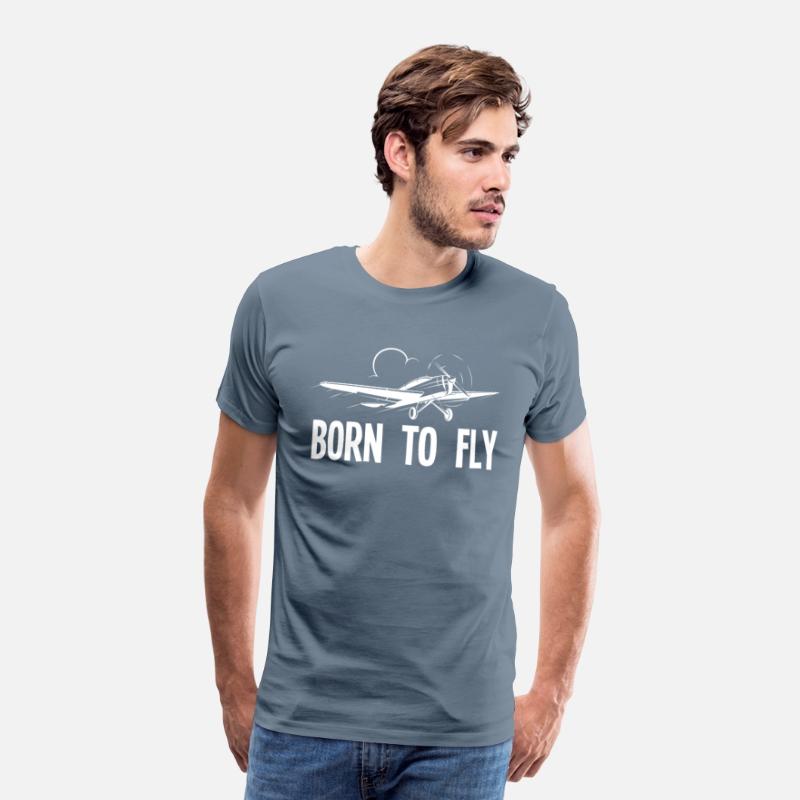 Funny Pilot Airplane Gifts Born To Fly Aviation