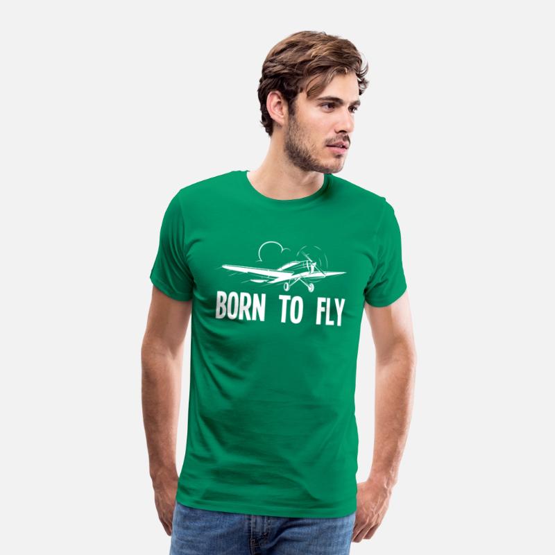 Funny Pilot Airplane Gifts Born To Fly Aviation