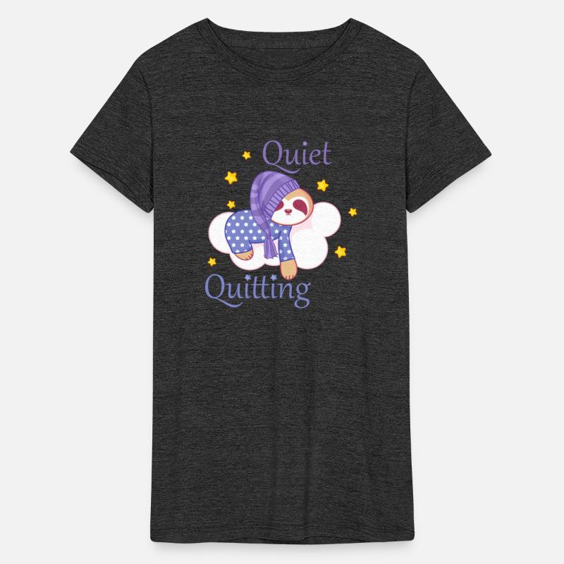 Funny Quiet quitting sloth take a nap