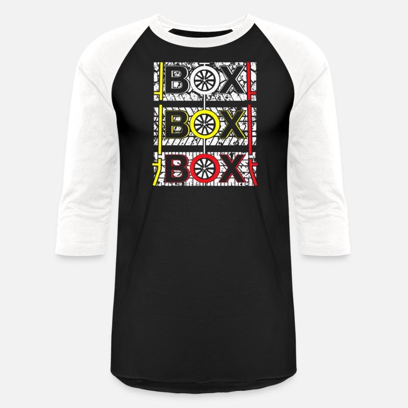 Funny Racing Car Box Box Box Racing Pit Box T Shi