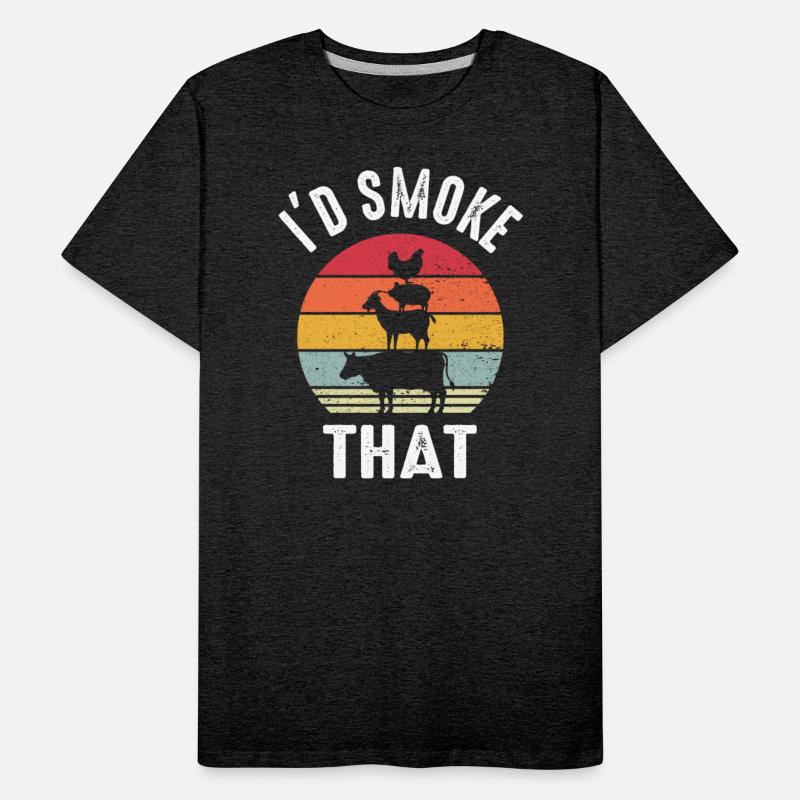 Funny Retro BBQ Party Smoker