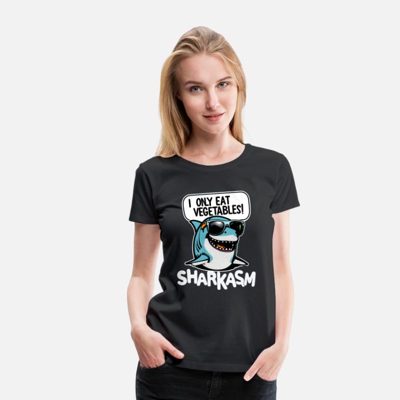 Funny Sarcastic Shark Pun Sharkasm