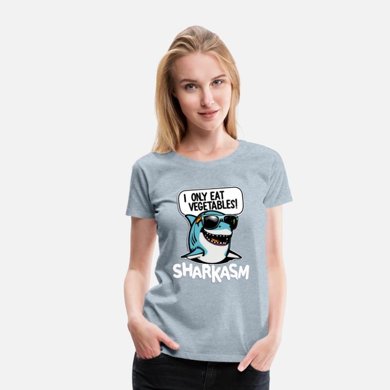 Funny Sarcastic Shark Pun Sharkasm