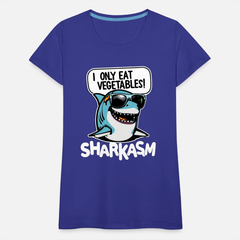 Funny Sarcastic Shark Pun Sharkasm