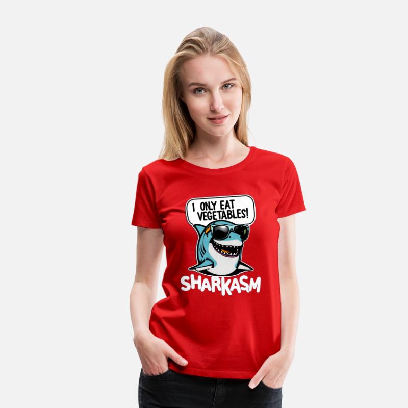 Funny Sarcastic Shark Pun Sharkasm