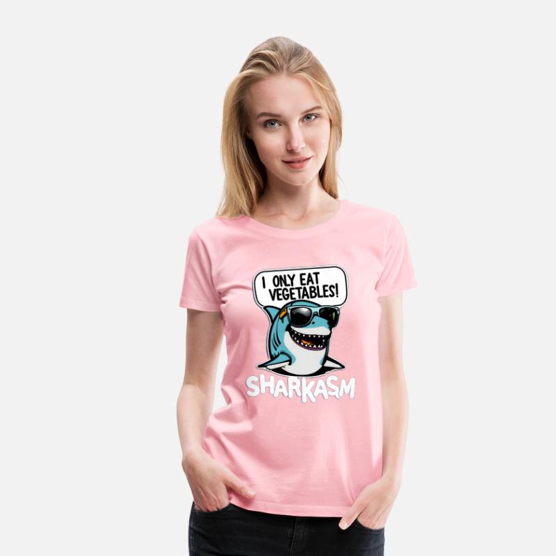 Funny Sarcastic Shark Pun Sharkasm