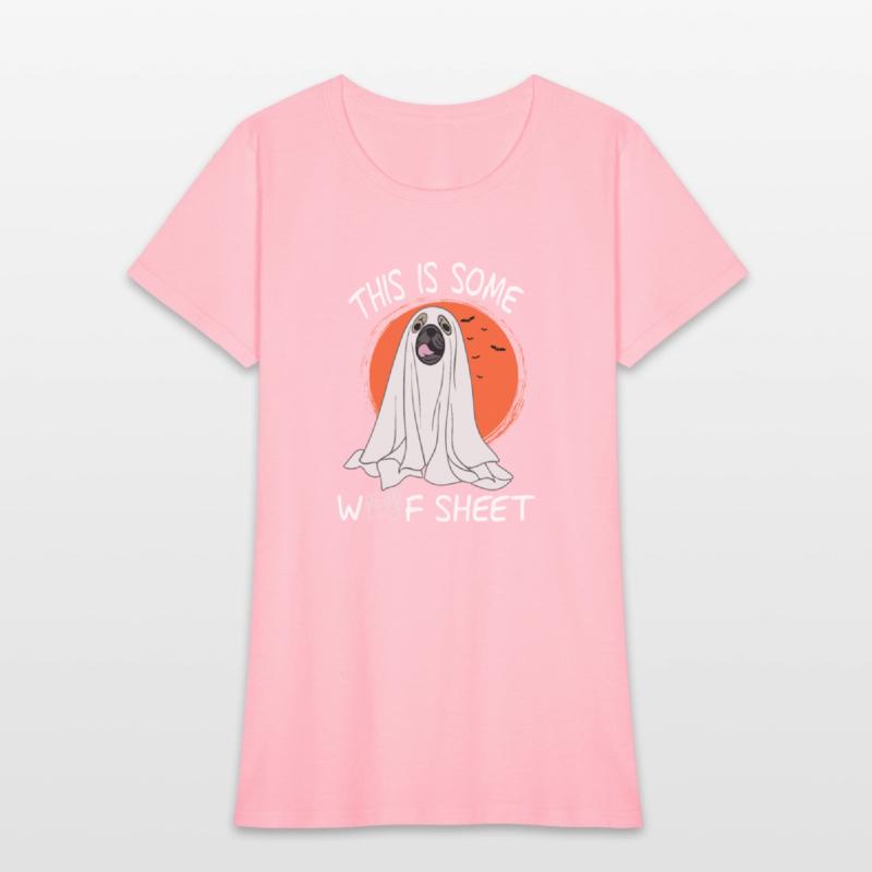 funny saying Dog Ghost Halloween qoute