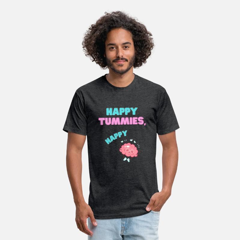 FUNNY SAYING HAPPY TUMMIES HAPPY BRAIN