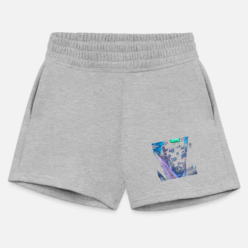 Futuristic Neon Cityscape Street View