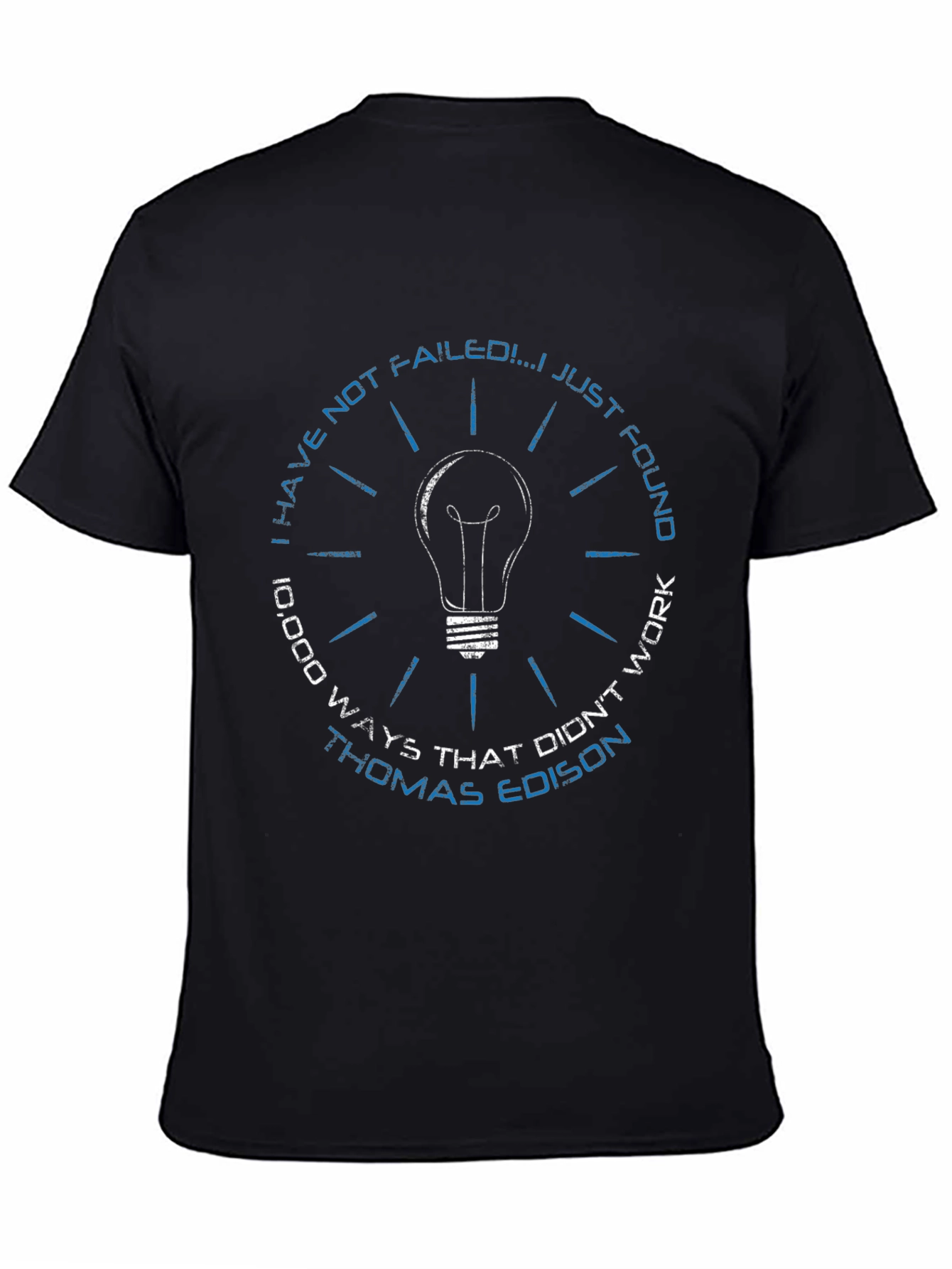 Thomas Edison Light Bulb Graphic Tee