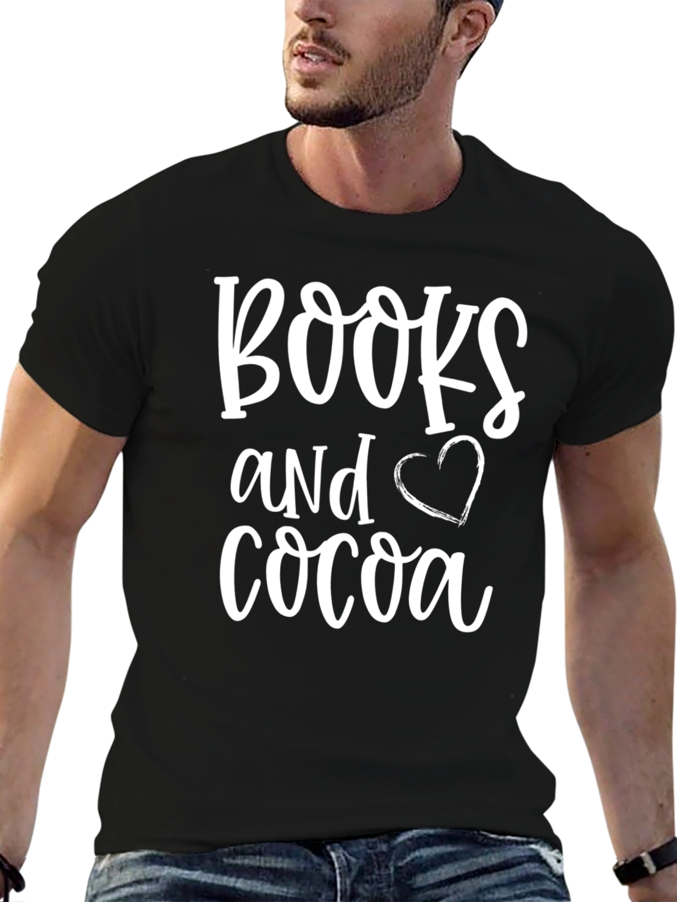Books and Cocoa T-Shirt Relaxed Fit