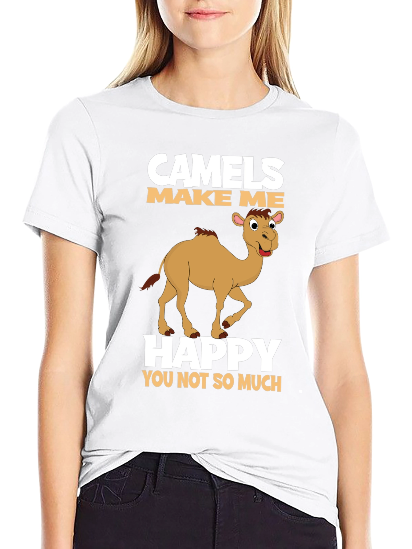 Camels Make Me Happy T-Shirt