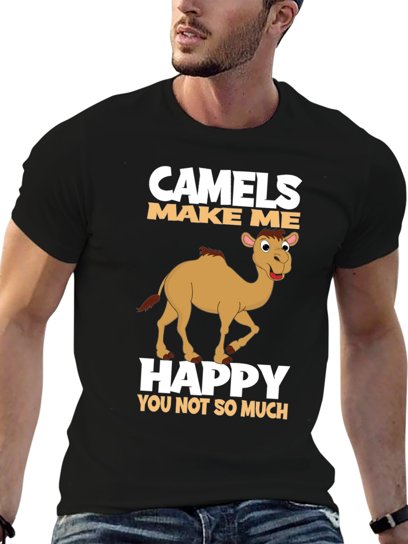 Camels Make Me Happy T-Shirt