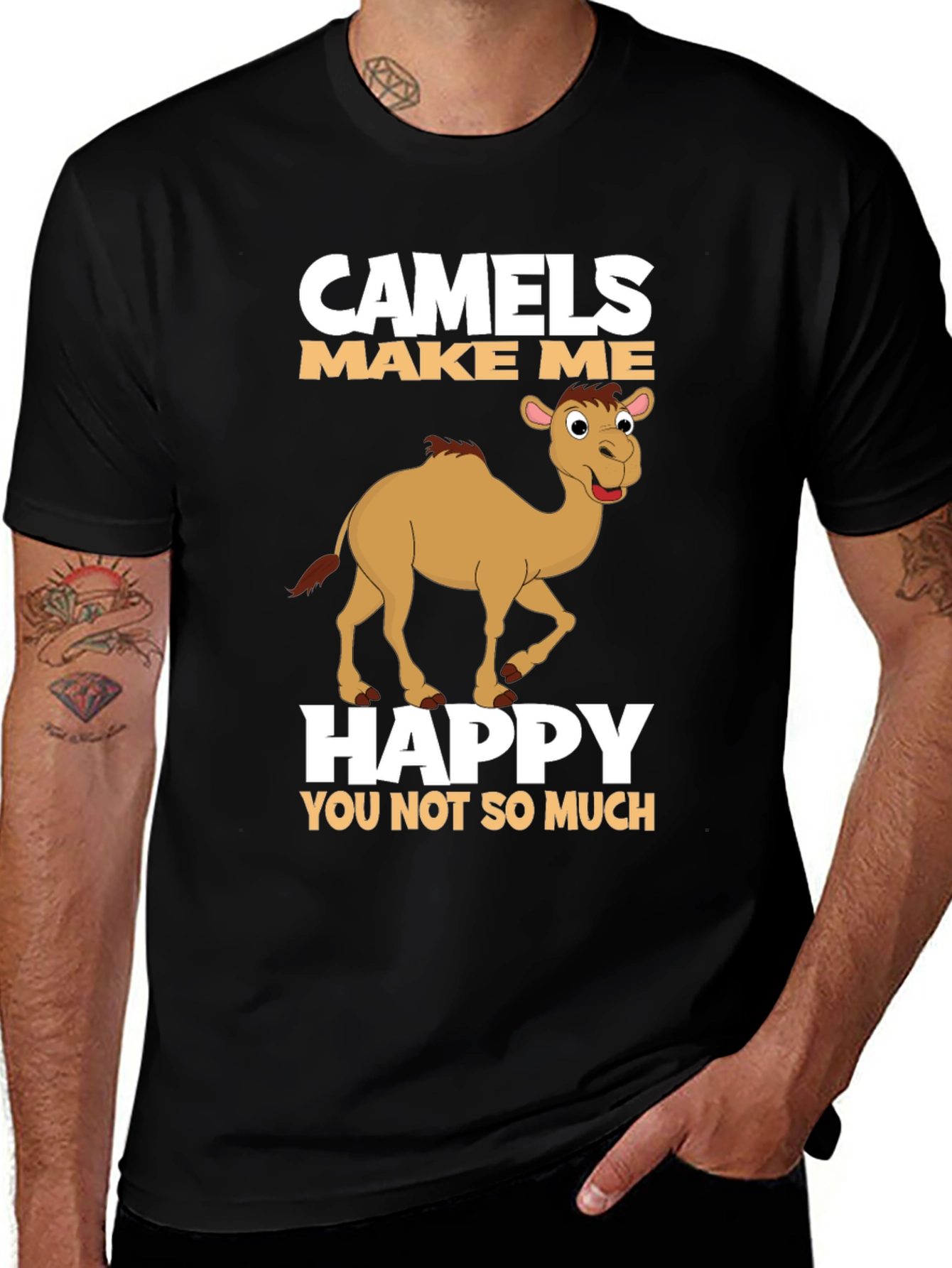 Camels Make Me Happy T-Shirt