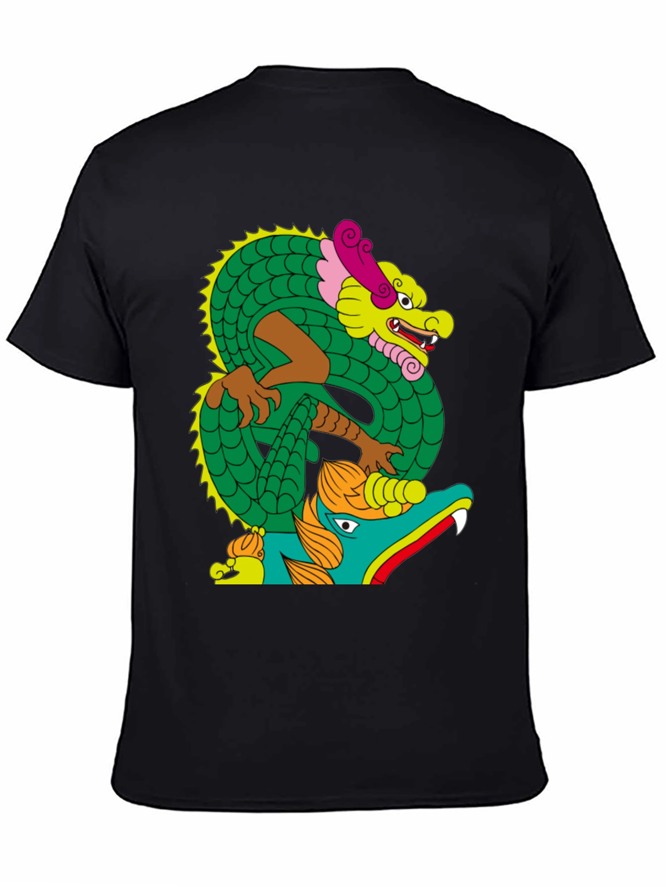 Dragon Graphic Tee - Bold Artistic Design
