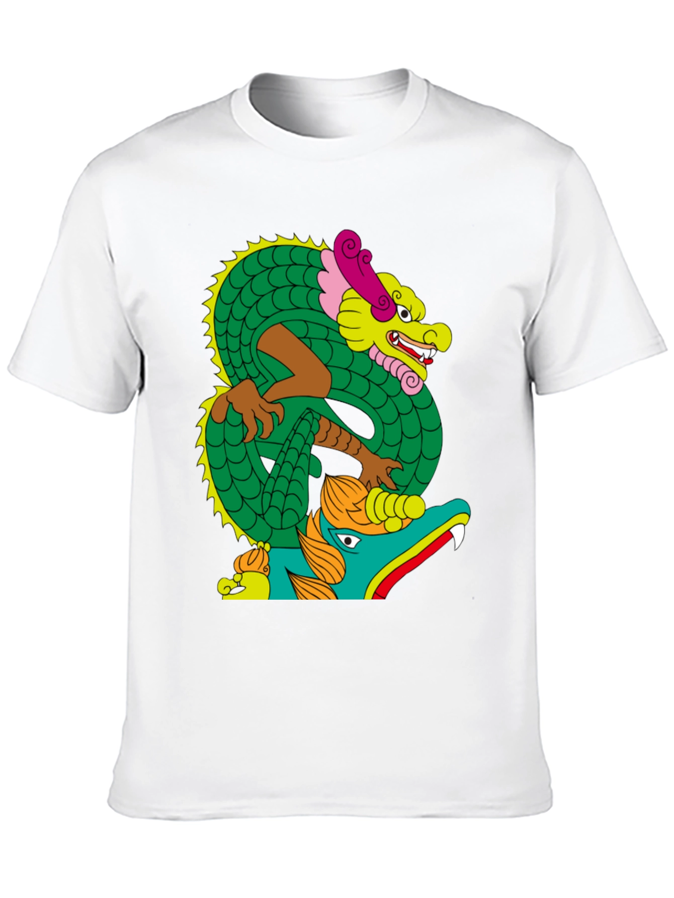 Dragon Graphic Tee - Bold Artistic Design