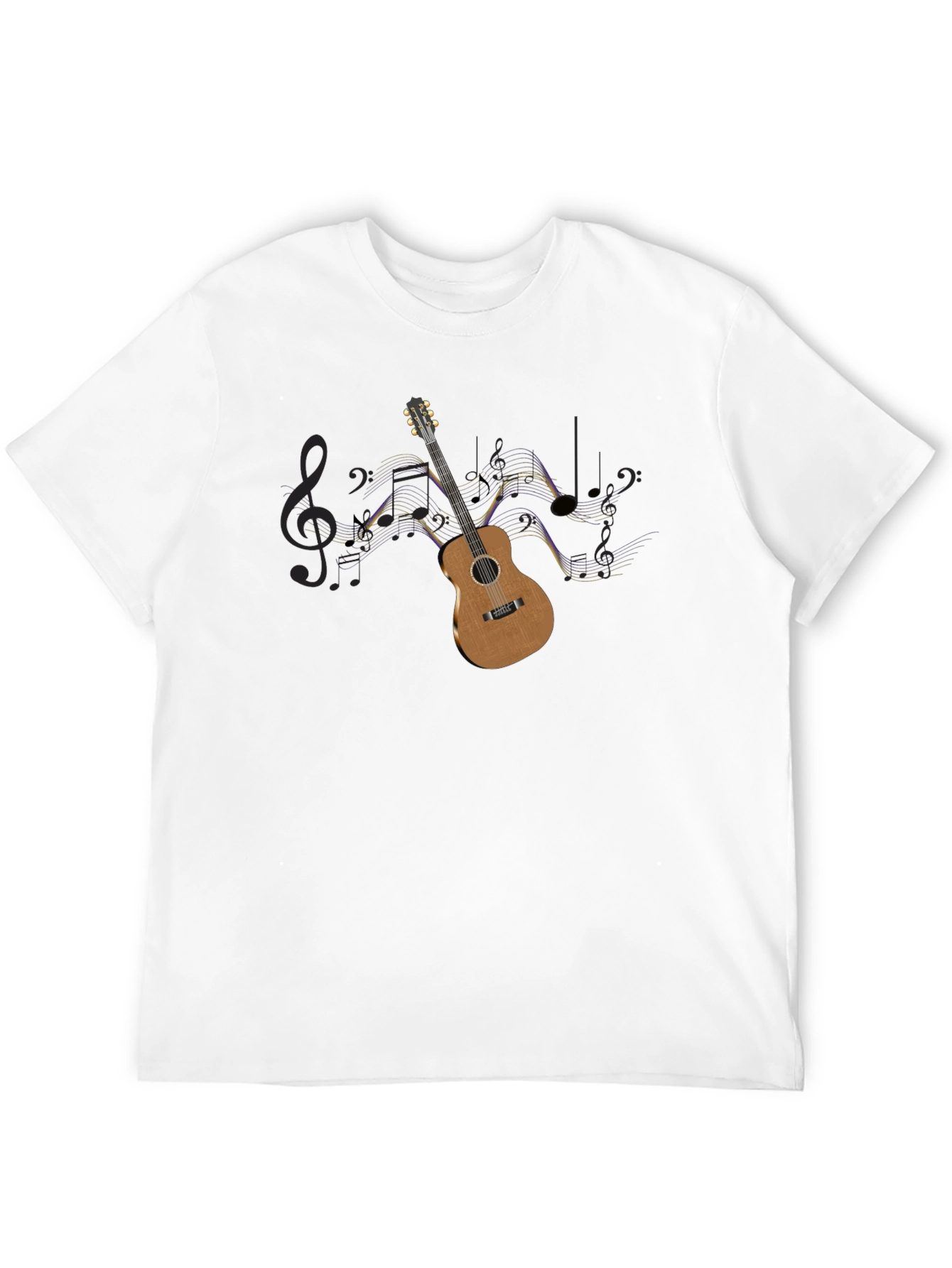 Music Guitar Graphic Tee