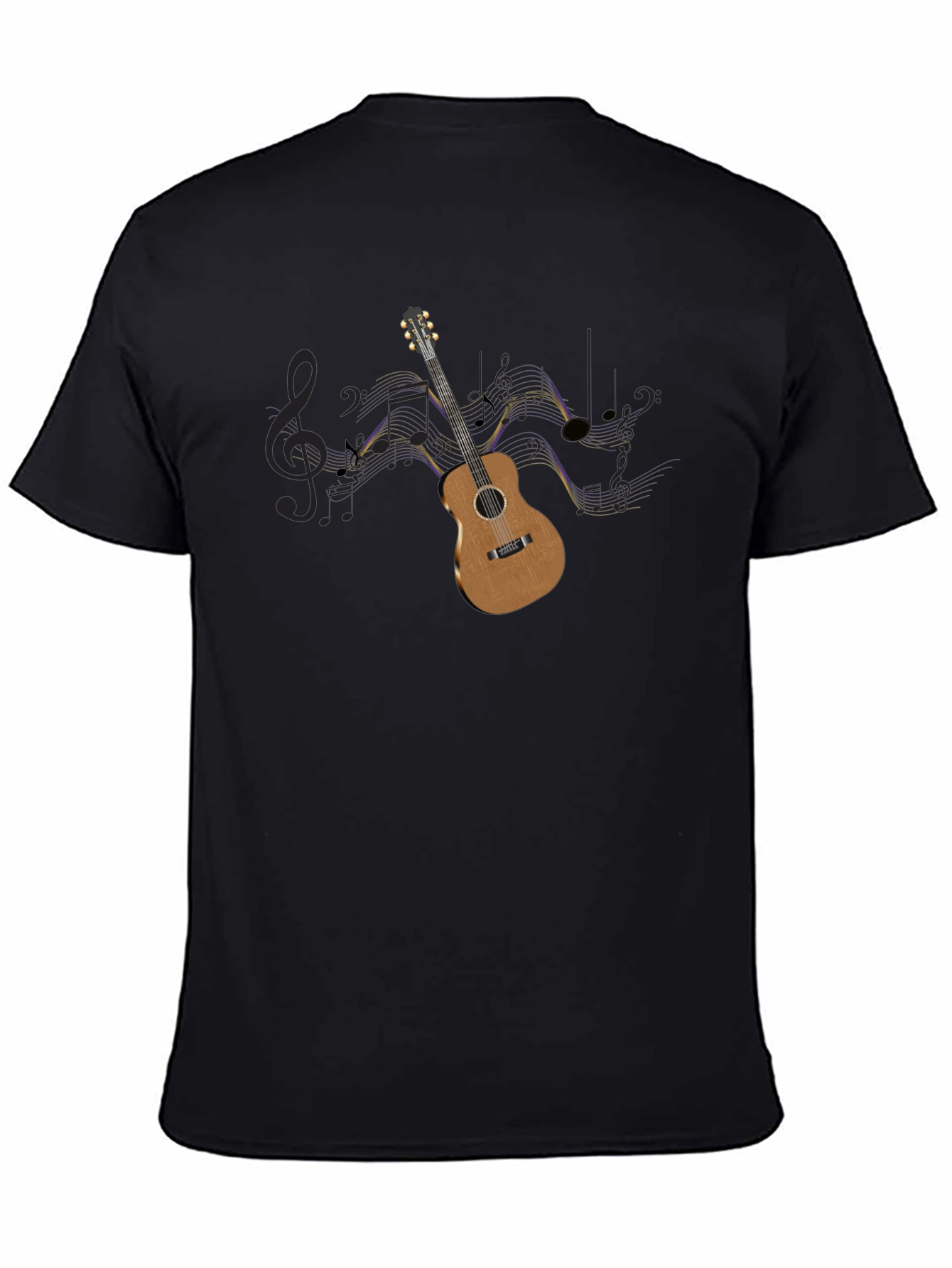 Music Guitar Graphic Tee